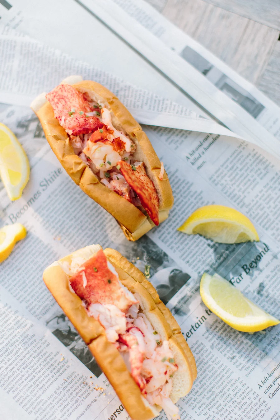 Lobster Rolls Two Ways