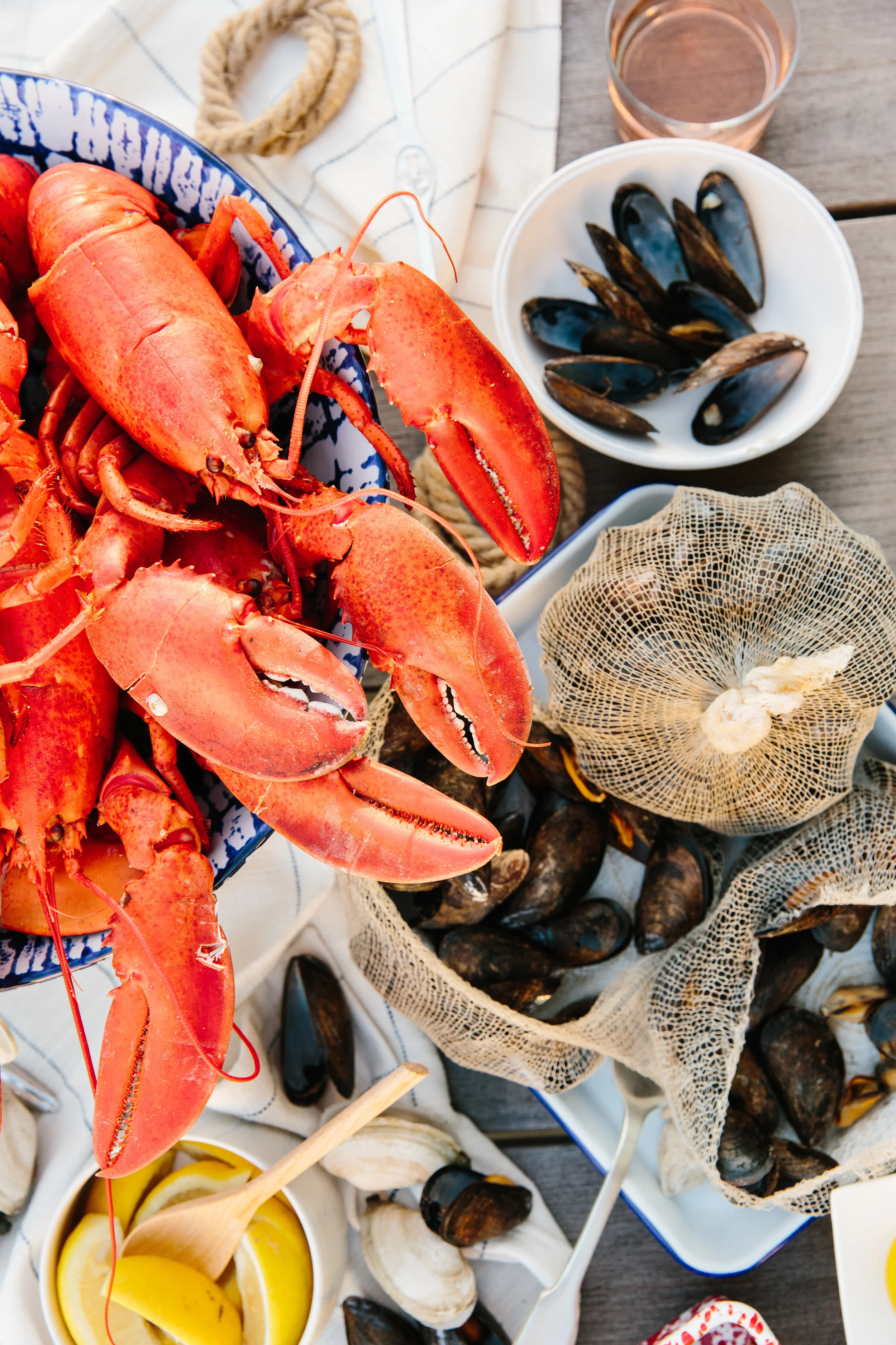 Laid Back, New England Summer Entertaining 