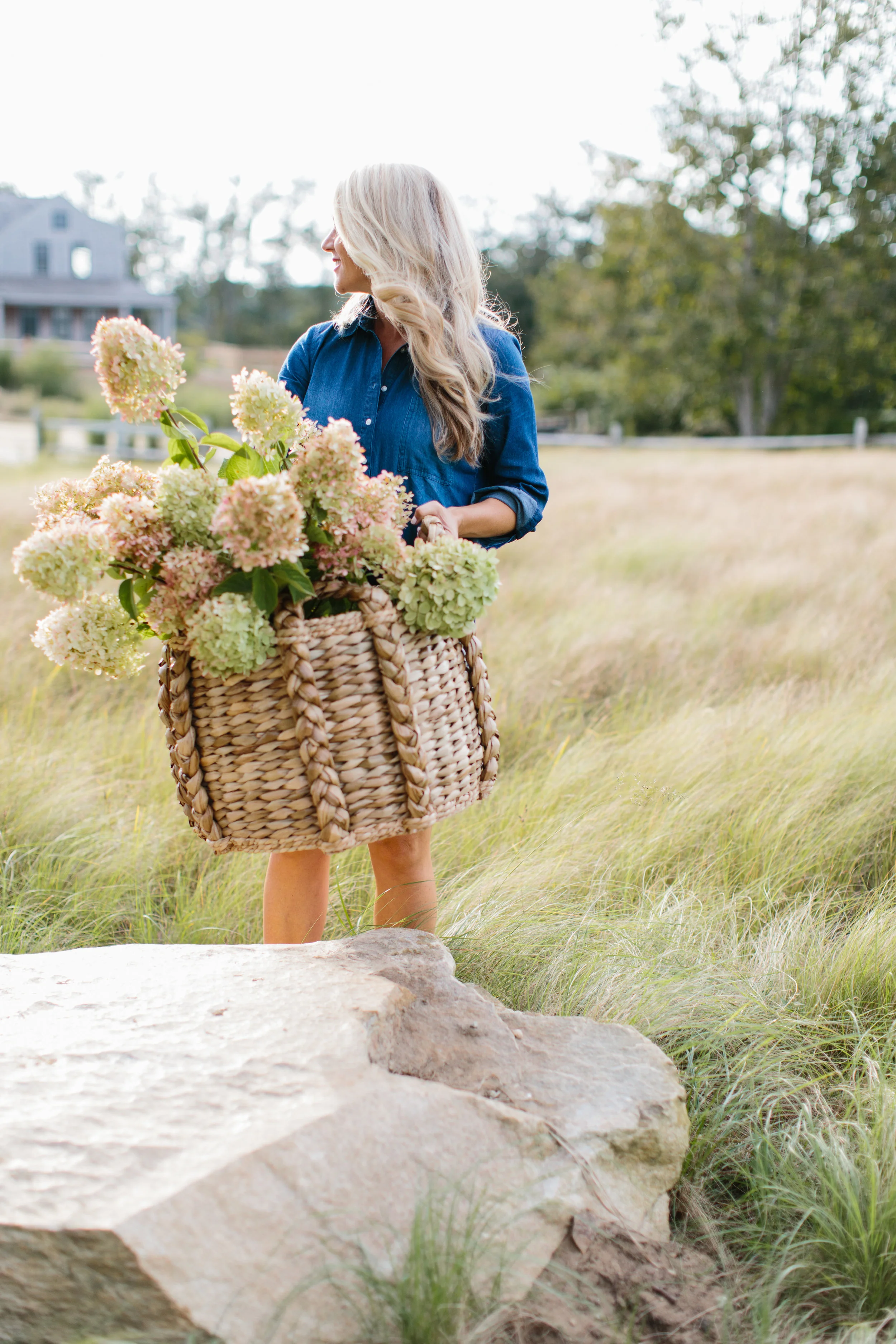 Casual Autumn Dinner Party with Nantucket Looms