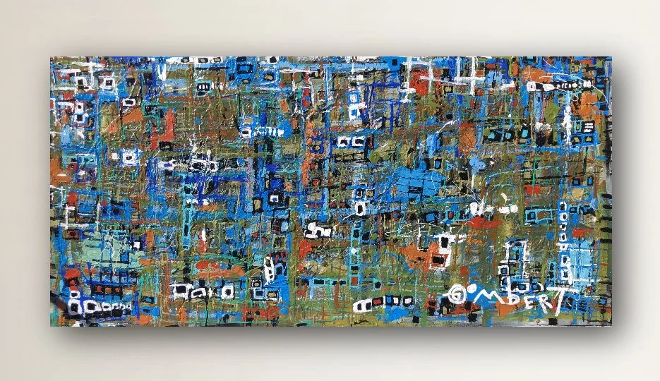 Open Doors. 24x48. Mixed media. 2021