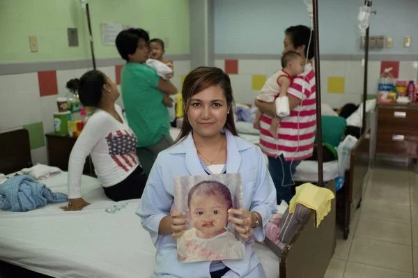 Angel achieved her dream of being a nurse following free surgery by Smile Train