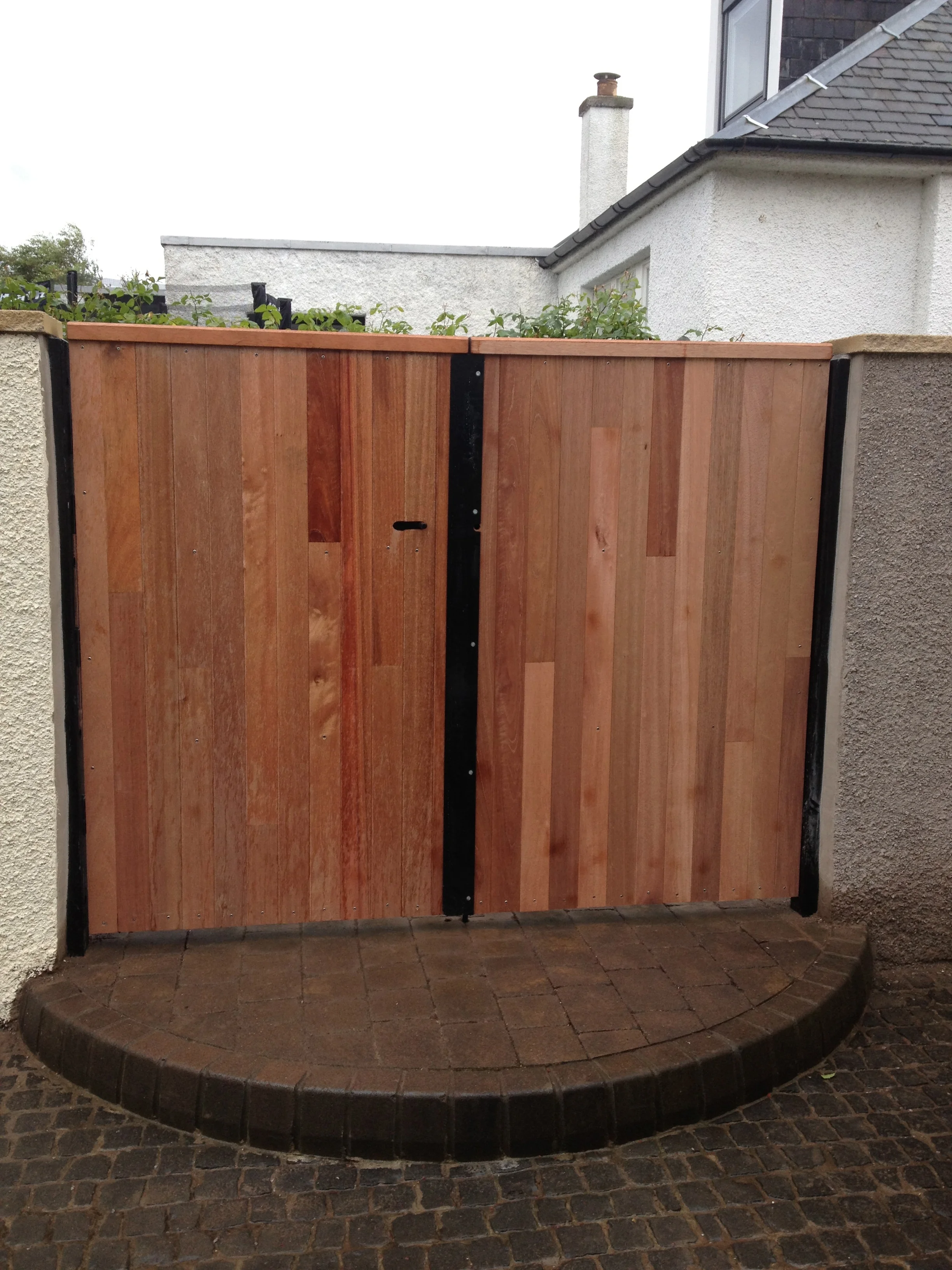 Solid Wood Gate