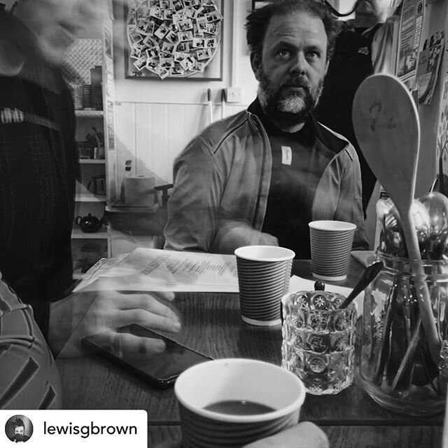 Posted @withregram &bull; @lewisgbrown | A W A R D S |
.
.
Dining at the 2019 Scottish Cycling Cafe of the Year. .
.
#cycling #groupride #bike #cafestop #portrait #portraitphotography #iphonephotography #monochrome #blackandwhitephoto #vscocam #sunda