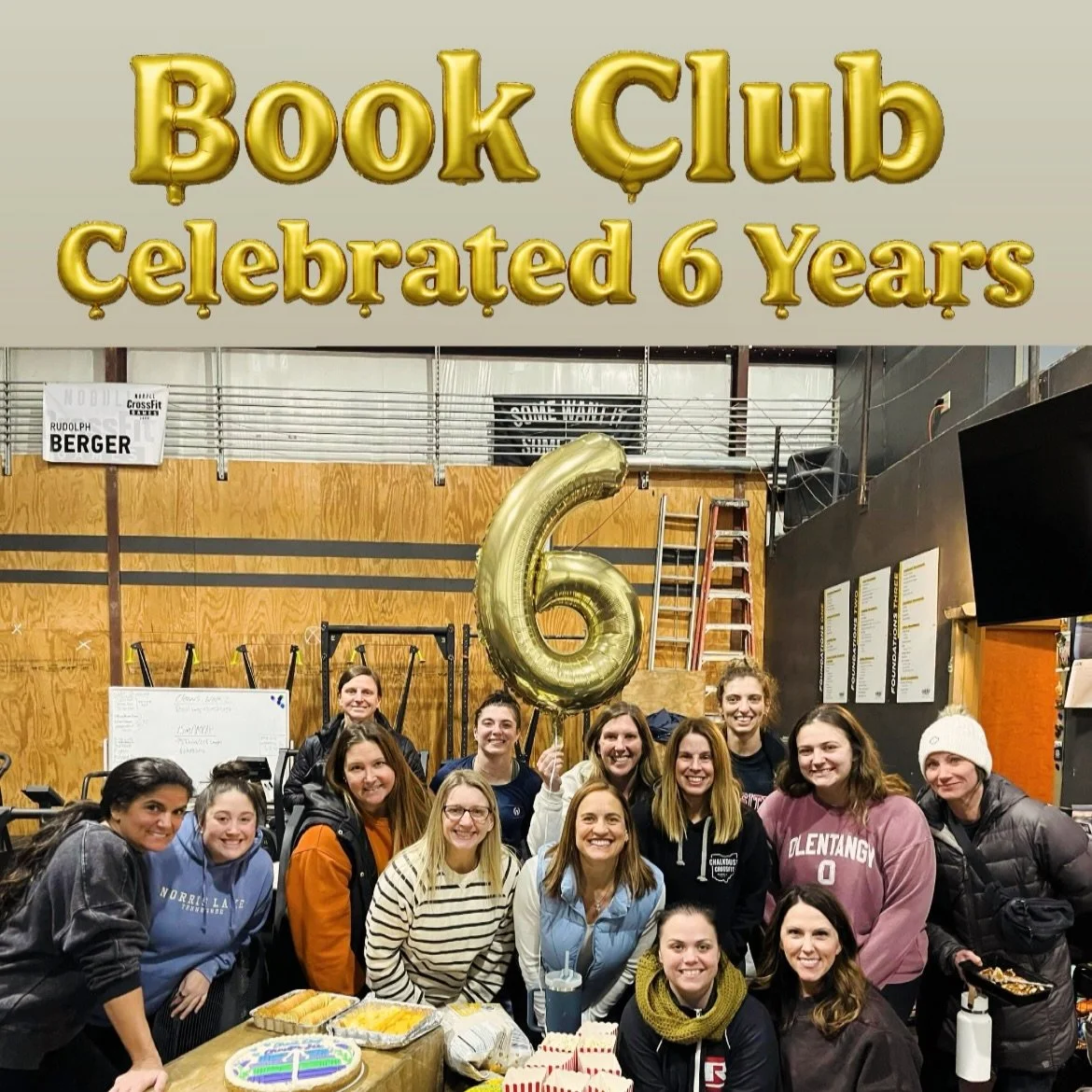 Six years of ChalkDust Book Club 📚

ChalkDust turns 12 this year, and this group is proof that fitness is not just about strong bodies but strong minds and meaningful conversations. Month after month, this crew shows up to grow, learn, listen, and c