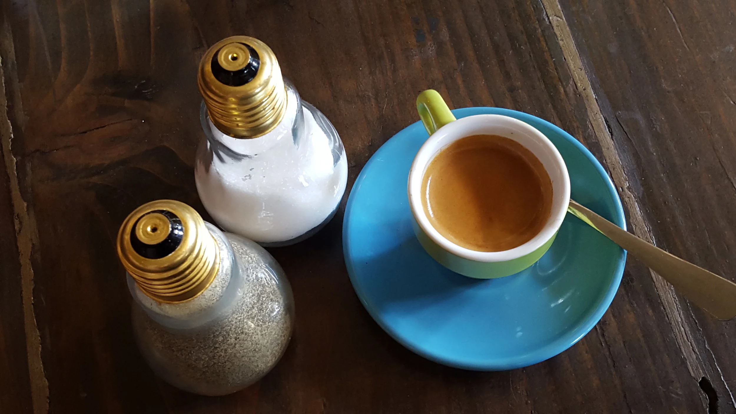 Espresso at Farmer's Bottega, Mission Hills, San Diego