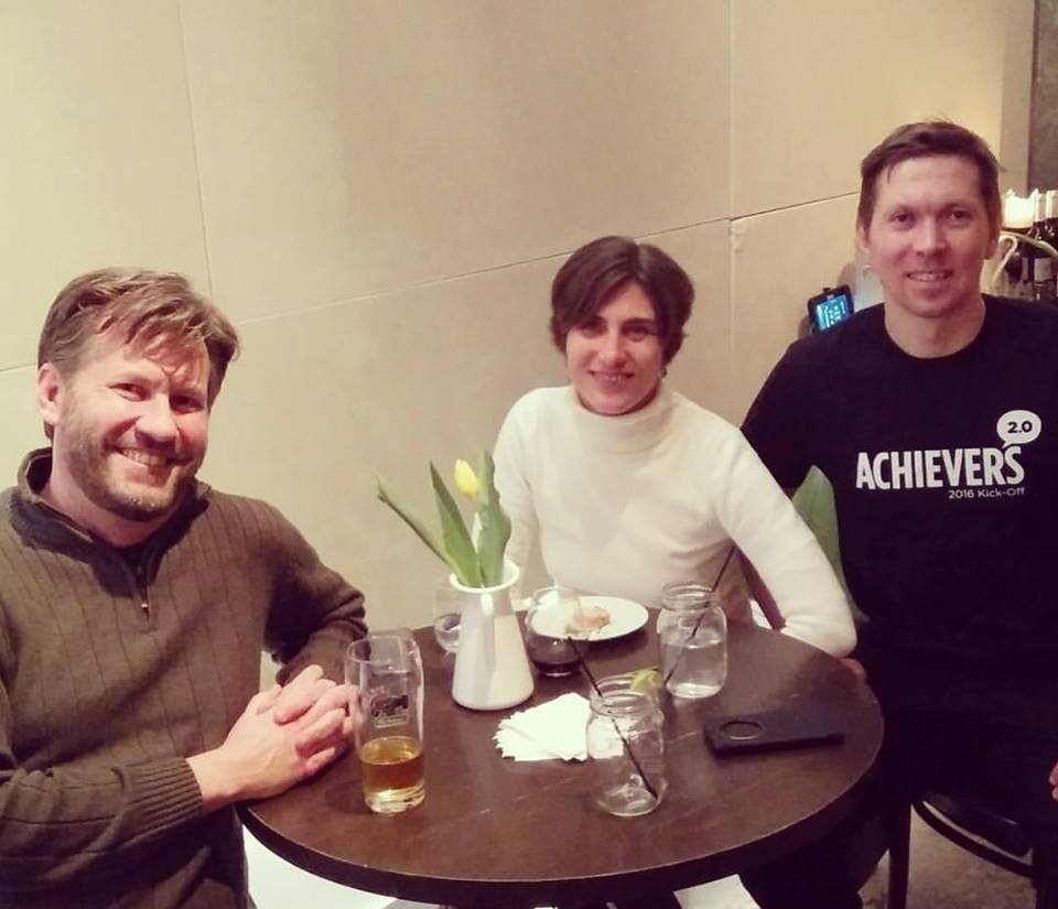 John, Marie and Olex