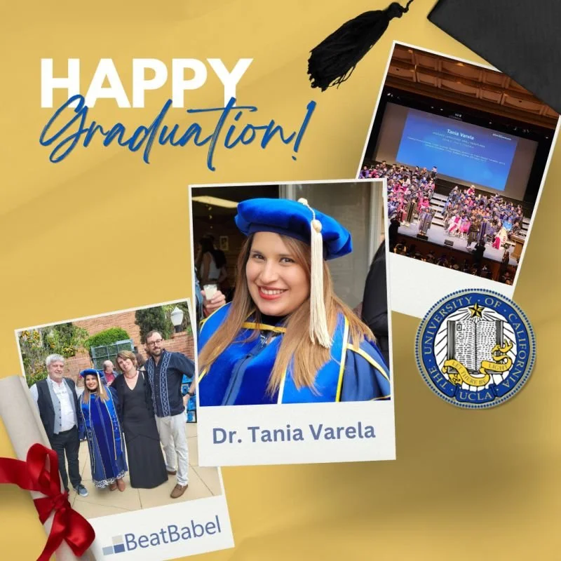Tania Varela, our Sr. Account Manager, gets her Ph.D