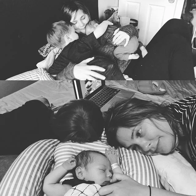Happy Mother&rsquo;s Day @wakingyoga108 !! I can&rsquo;t imagine a world without you holding it all together. We are so lucky!

#luckyfamily #mothersrule #strongwife