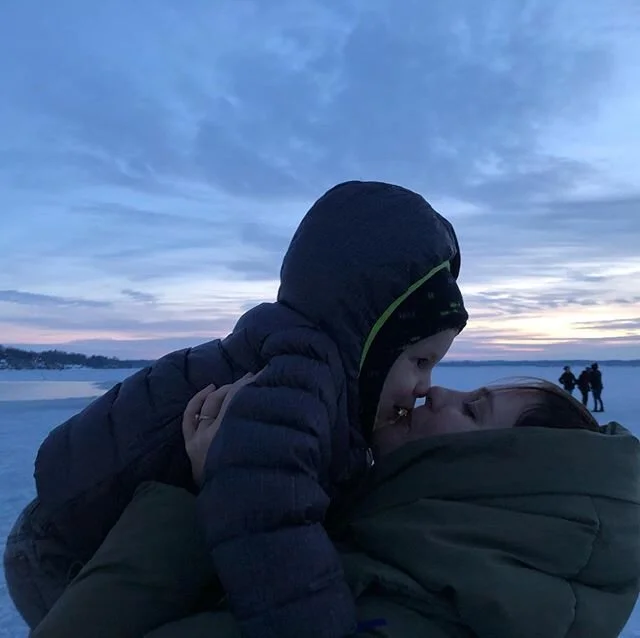 Had a nice walk on the ice