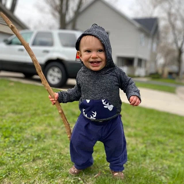 A wizard is never late, nor is he early. He arrives precisely when he means to.

#babygandalf #walkingstick