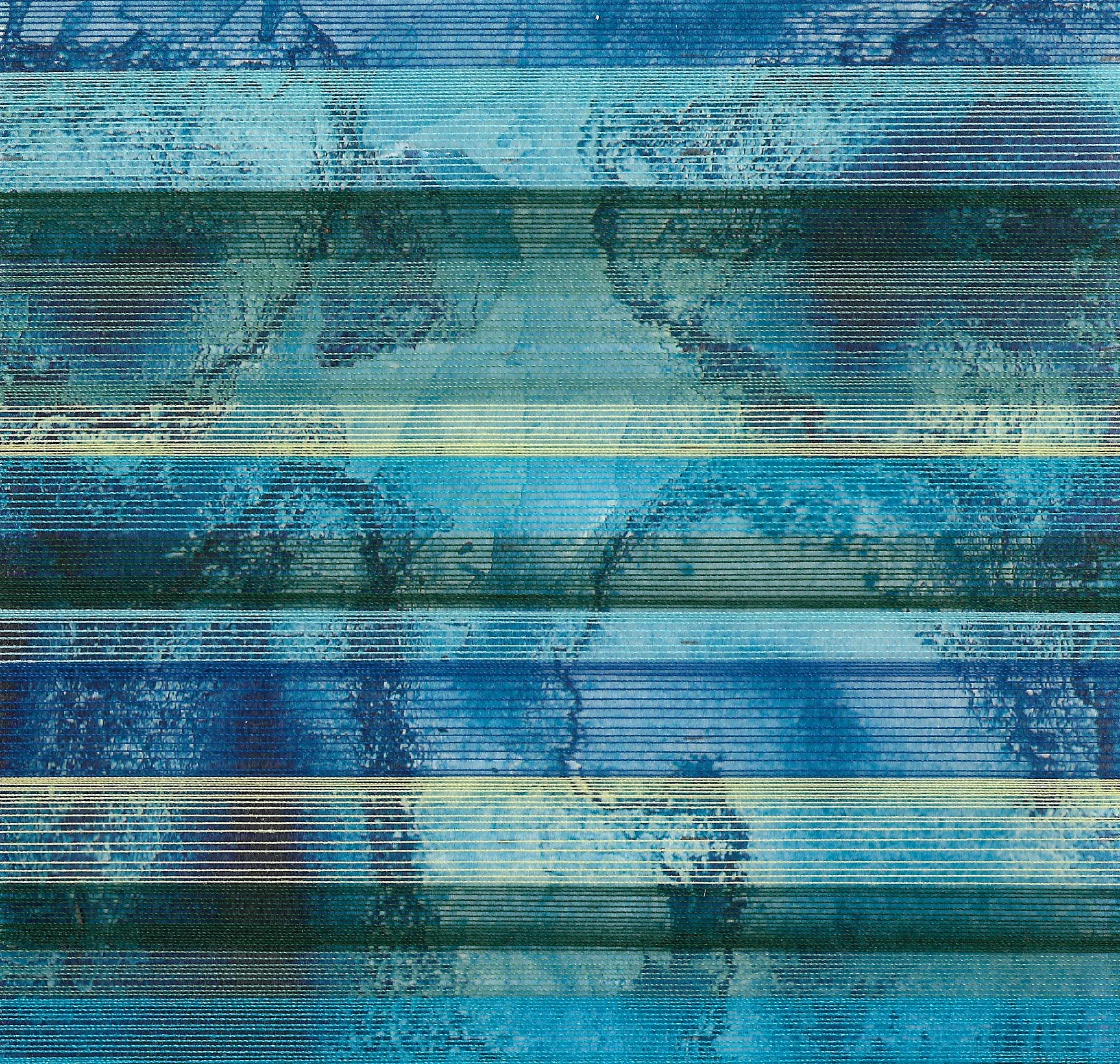  Keowee, No. 2 Thread &amp; Ink 6 x 6 in, 2015   
