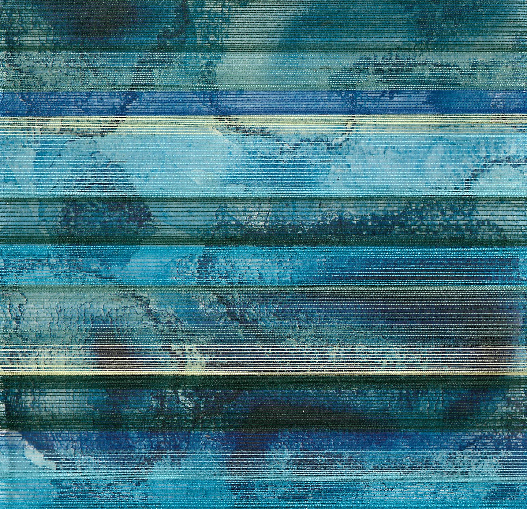  Keowee, No. 1 Thread &amp; Ink 6 x 6 in, 2015 