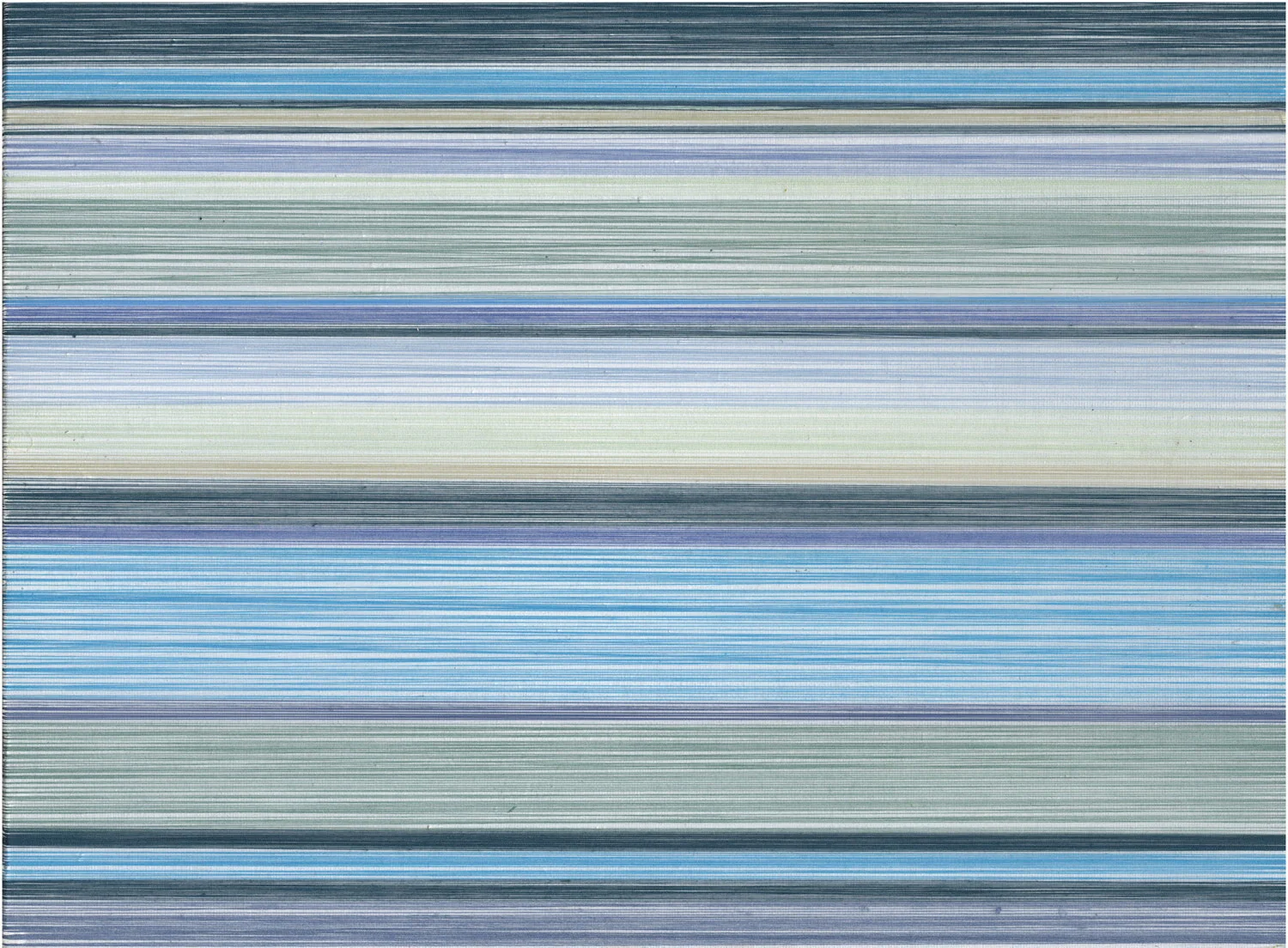“Spools, No. 1” Thread on Canvas Board, 12”x16”