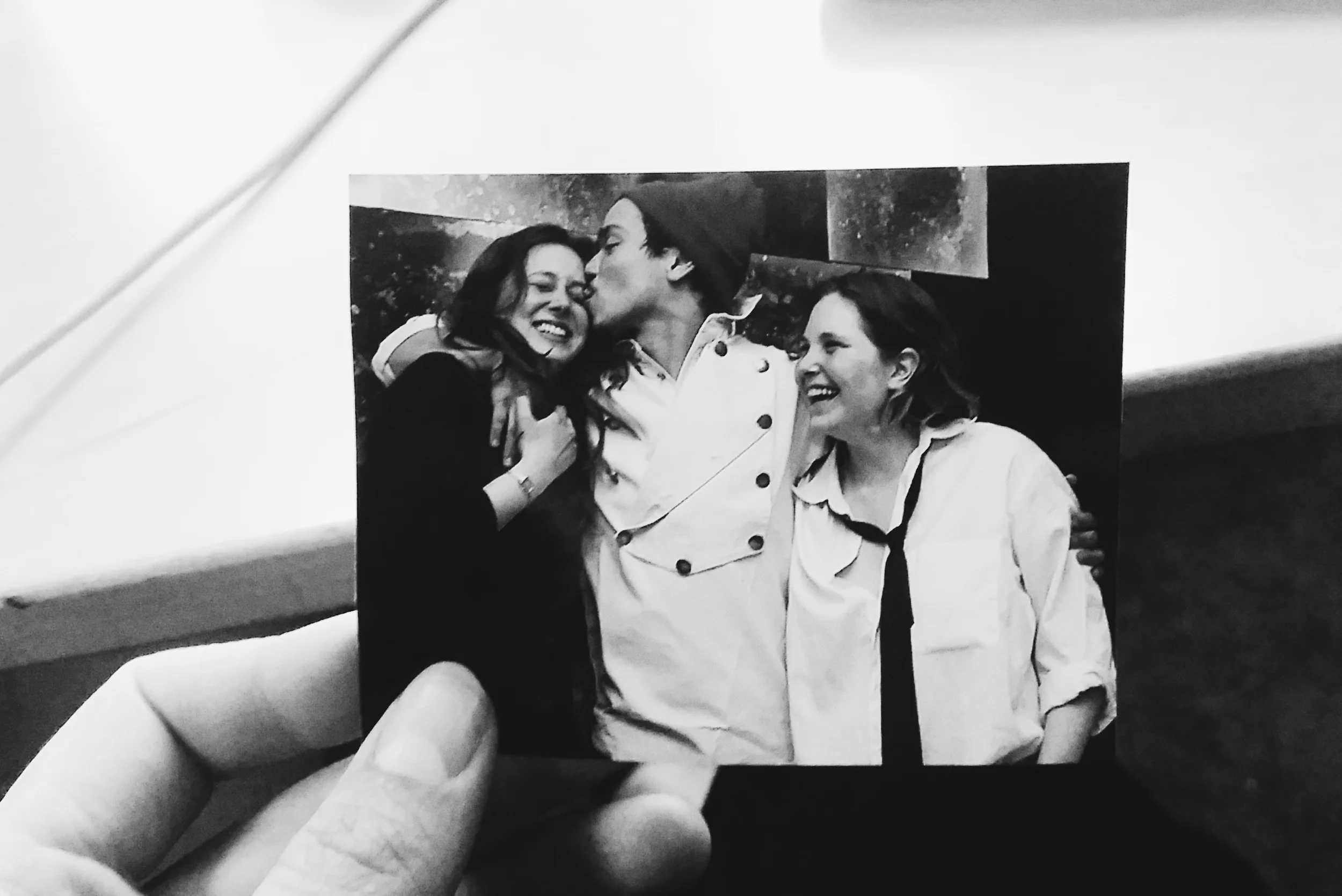 Me, Nick, and Erin at The Salt Room. Photo of Jane Gaspar's photo. 