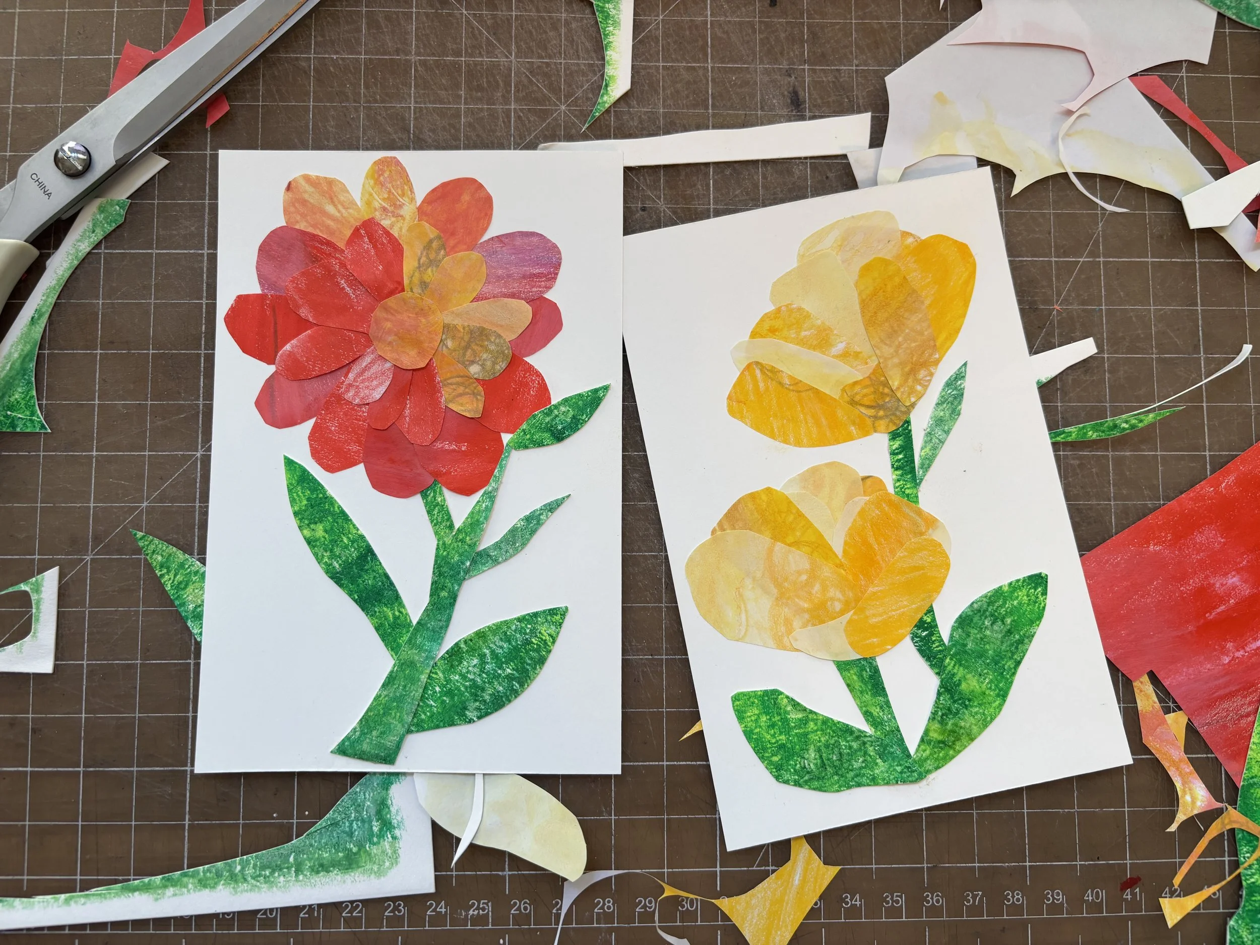Creating something inspired by Eric Carle