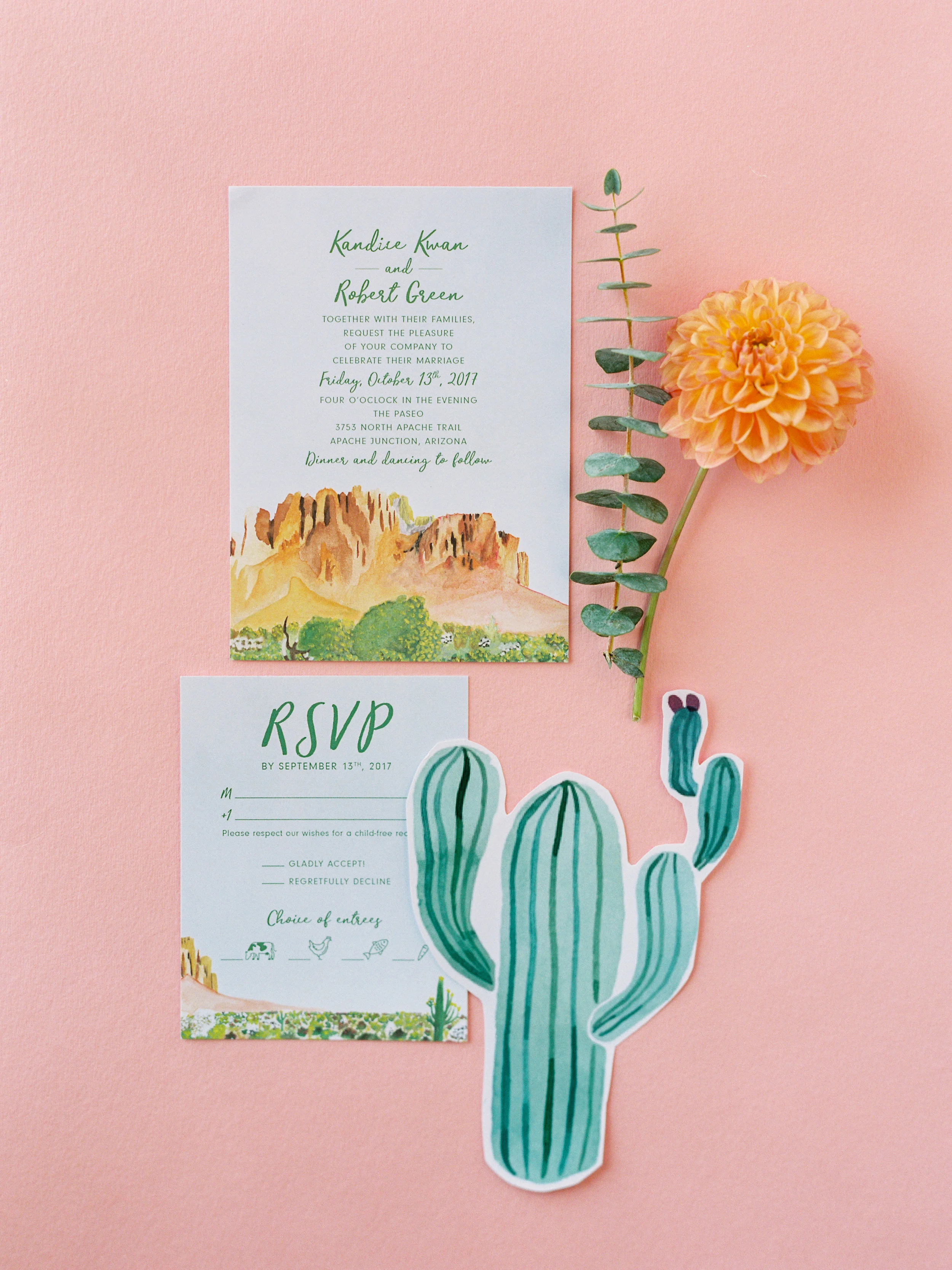 The Dreamiest Desert Inspired Wedding featured on The Perfect Palette ...