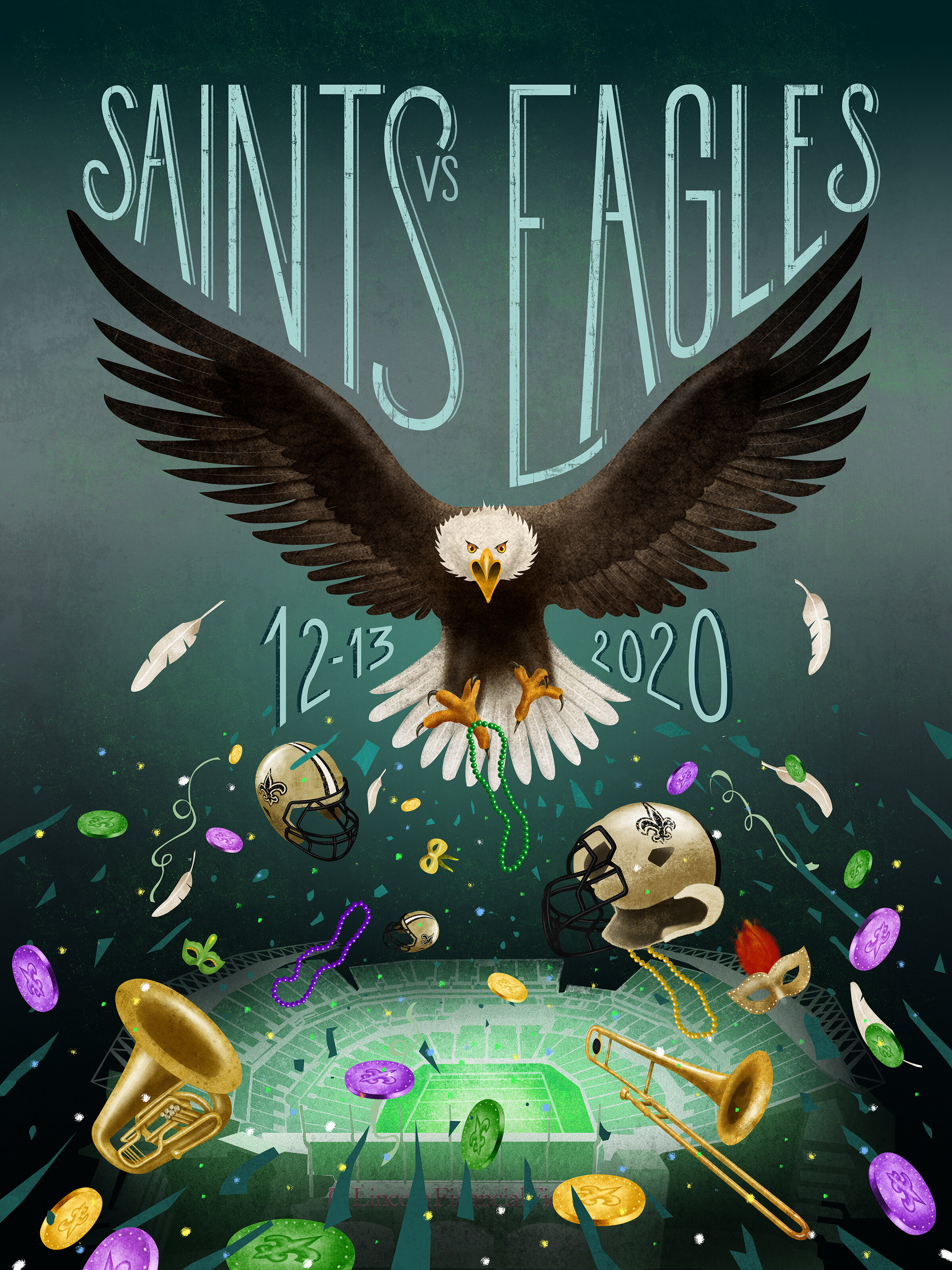  Philadelphia Eagles Poster