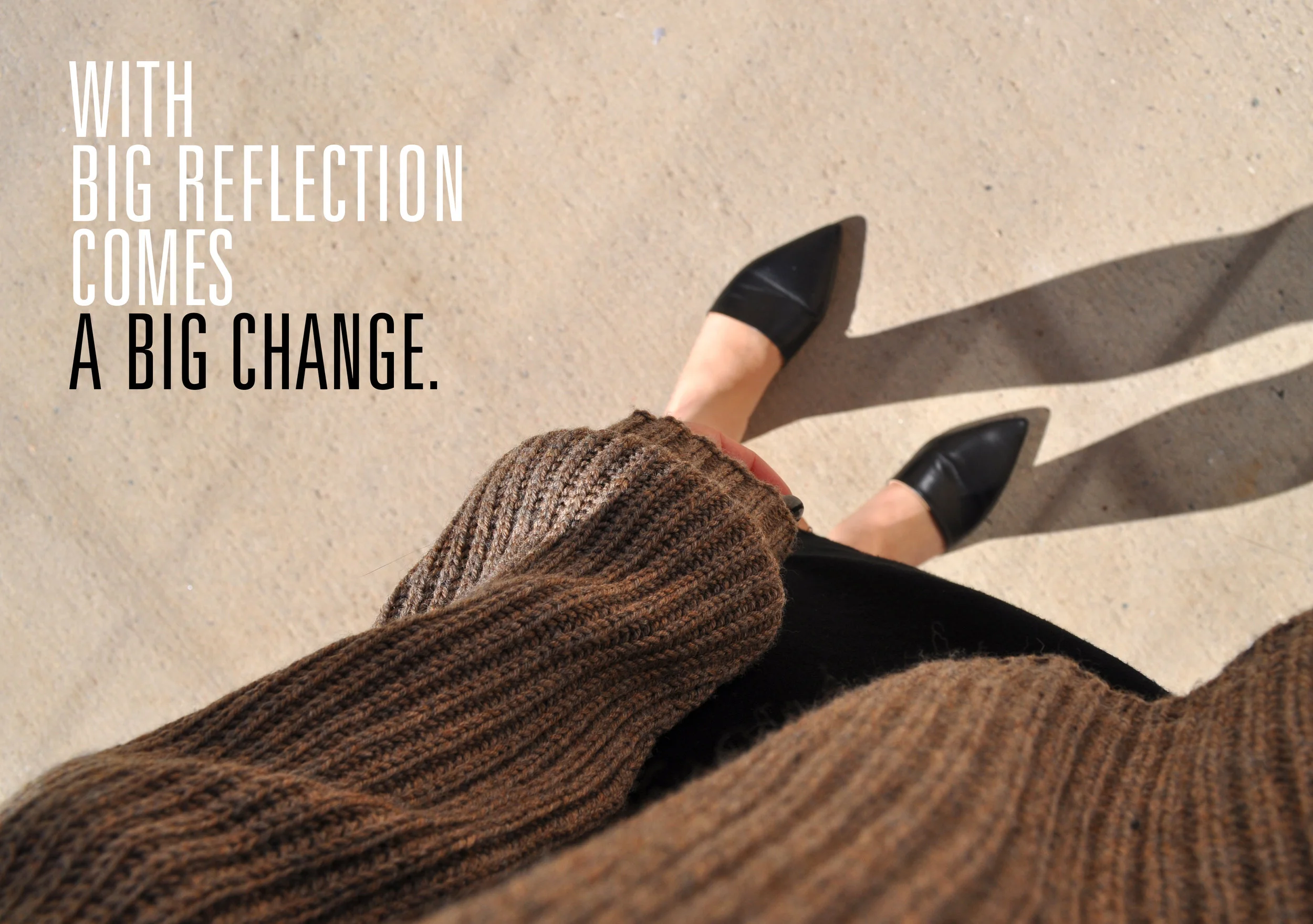 From Kristine: A BIG CHANGE