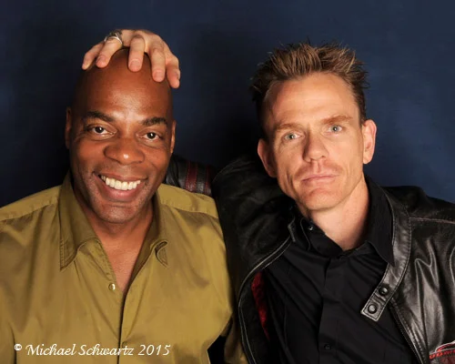 Alonzo Bodden (L) and Christopher Titus