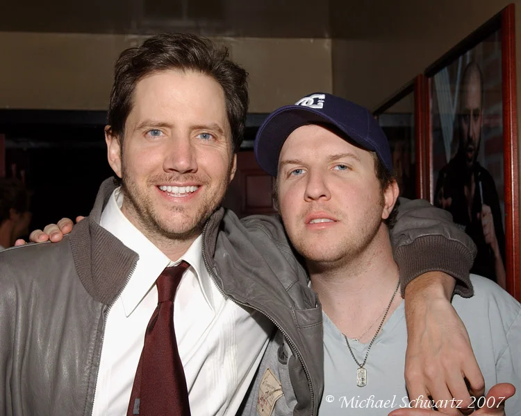 Jamie Kennedy (L) and Nick Swardson