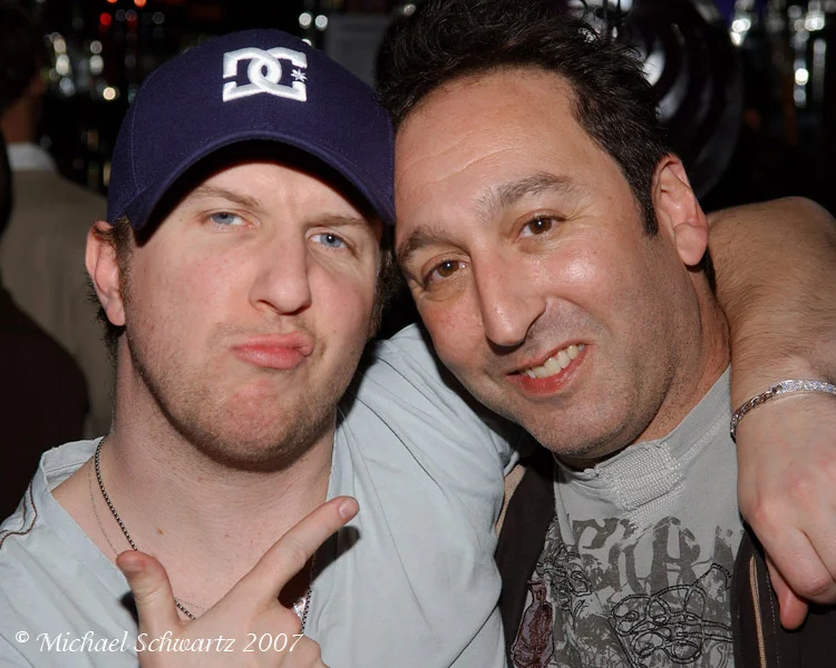 Nick Swardson (L) and Jeremy Hotz