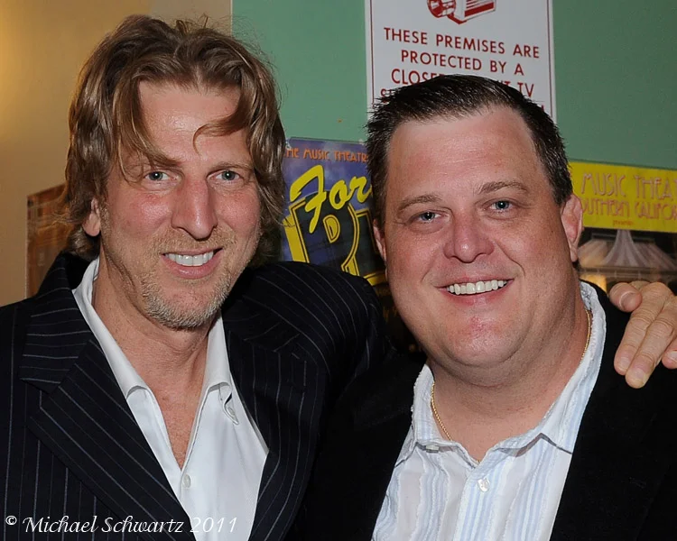 Barry Katz (L) and Billy Gardell