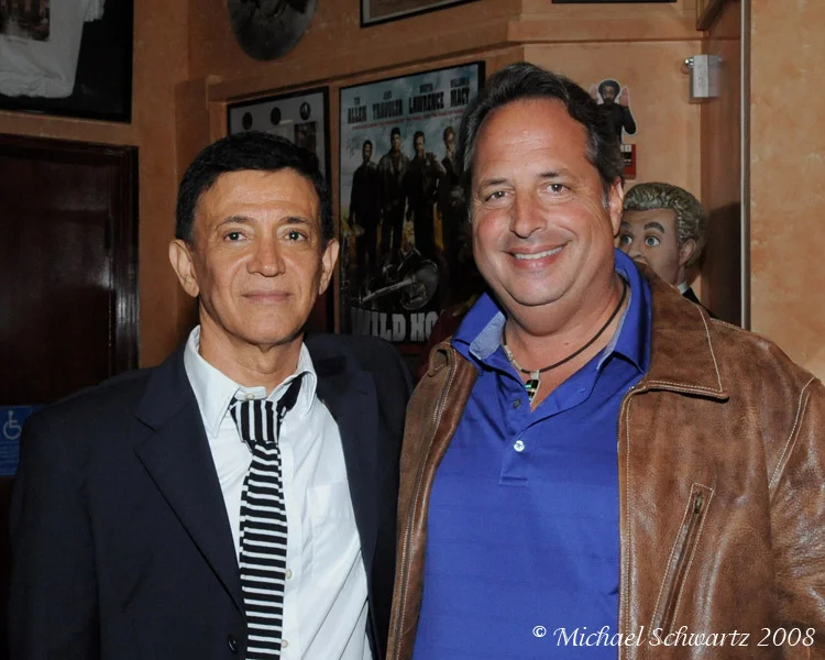Laugh Factory owner Jamie Masada and Jon Lovitz