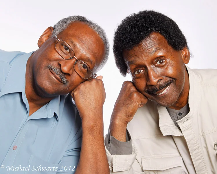 Walter Tyler (L) with his famous brother Willie Tyler