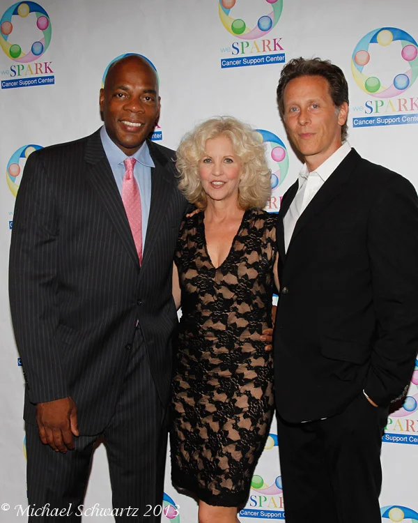 (L-R) Alonzo Bodden, Nancy Allen and Steven Weber