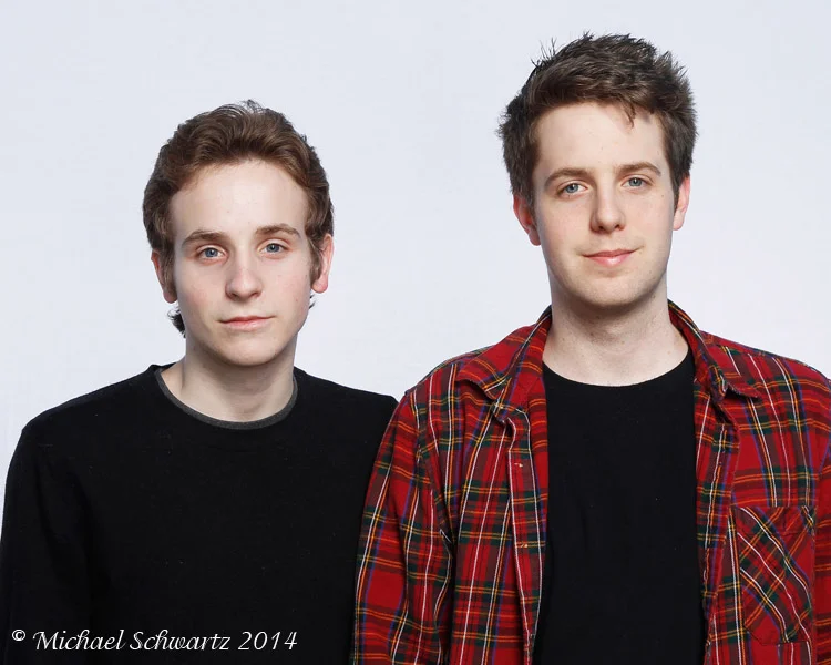 Dana Carvey's sons,Tom (L) and Dex