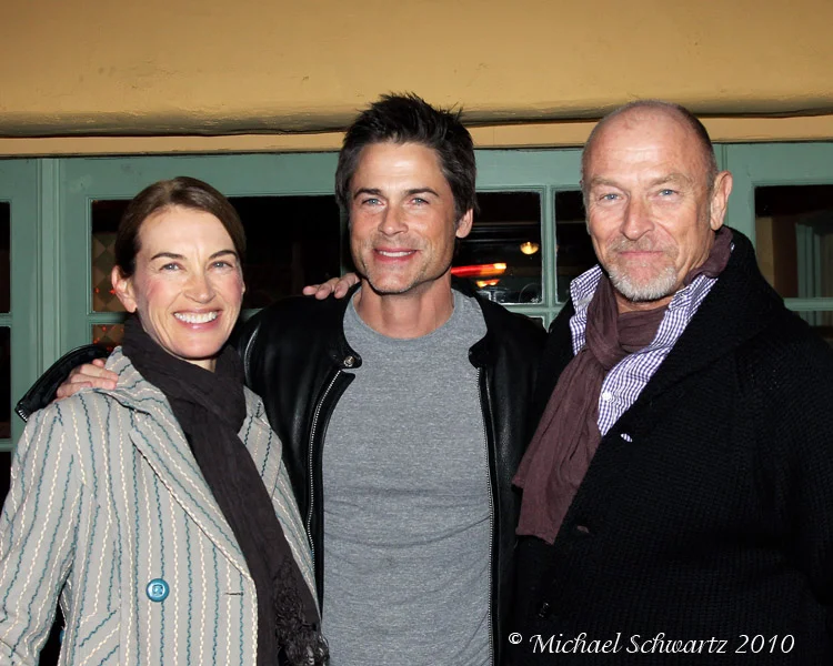 (L-R) Amanda Pays-Bernsen, Rob Lowe and Corbin Bernsen