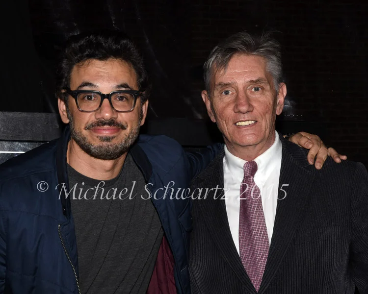 Al Madrigal (L) and Frazer Smith