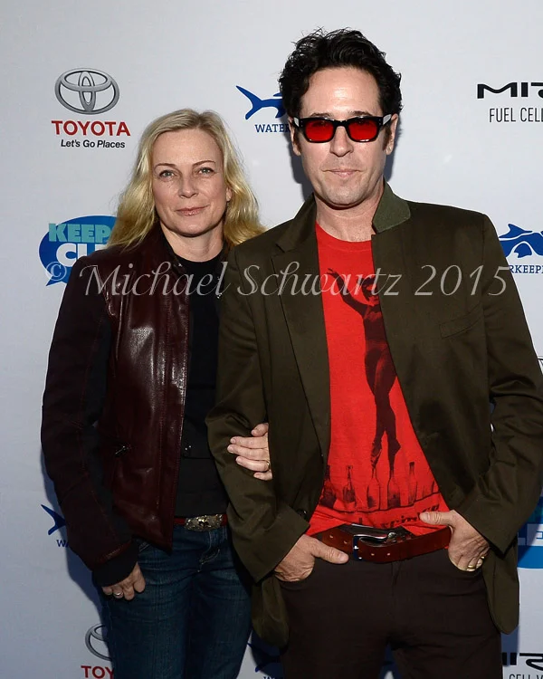 Debbon Ayer and Rob Morrow