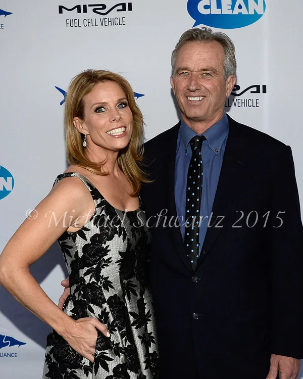 Cheryl Hines and Robert Kennedy Jr.