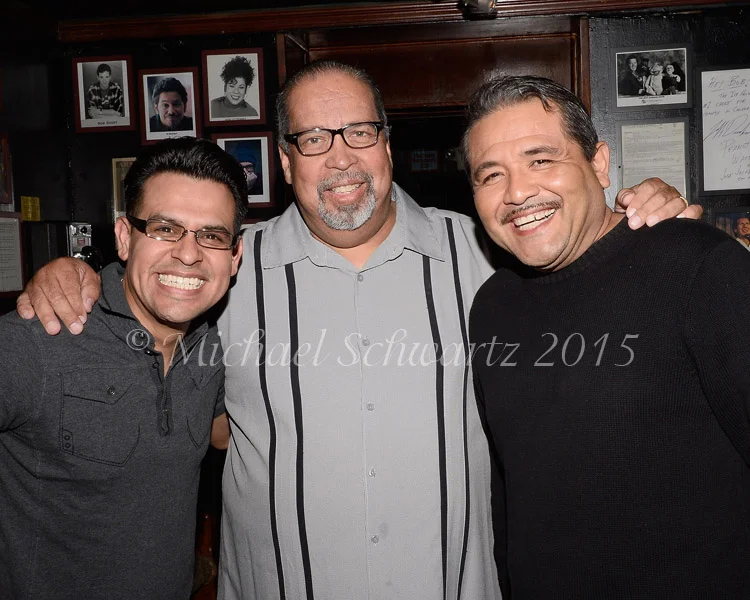 (L-R) Rene Garcia, Rude Moreno and Gilbert Esquivel