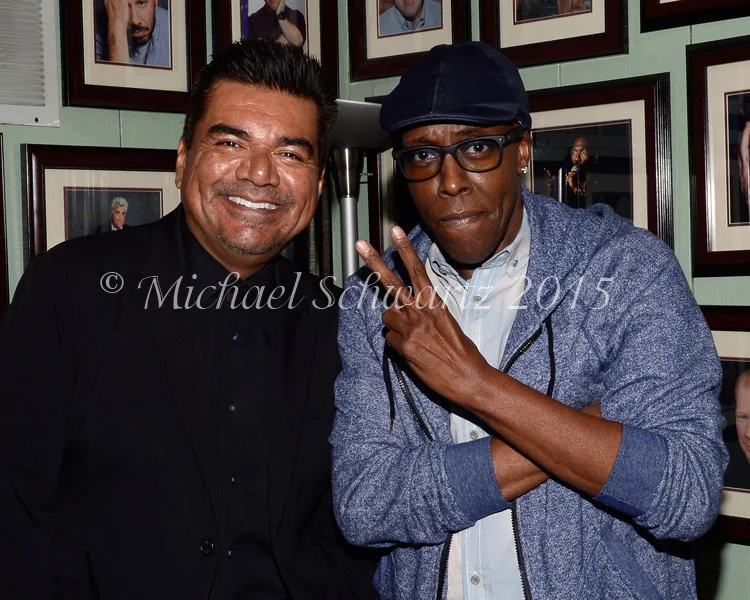 George Lopez and Arsenio Hall
