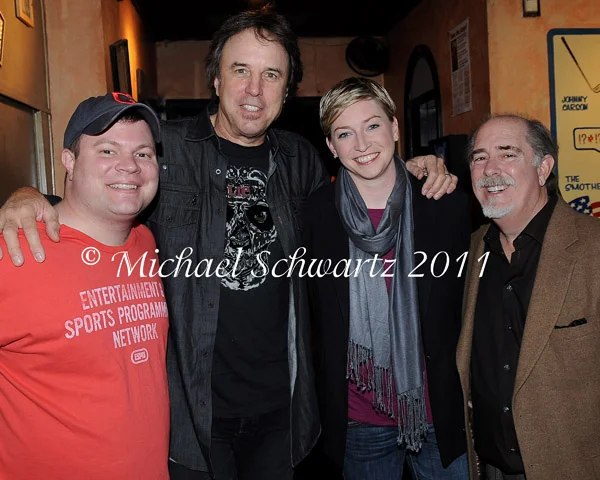 (L-R) John Caparulo, Kevin Nealon, Kristin Key and Bob
