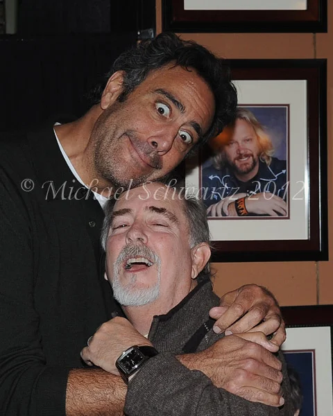 Brad Garrett and Bob acting out