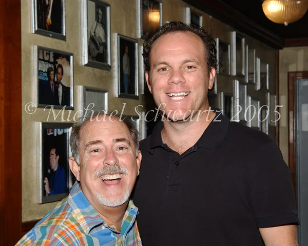 Bob  with Tom Papa
