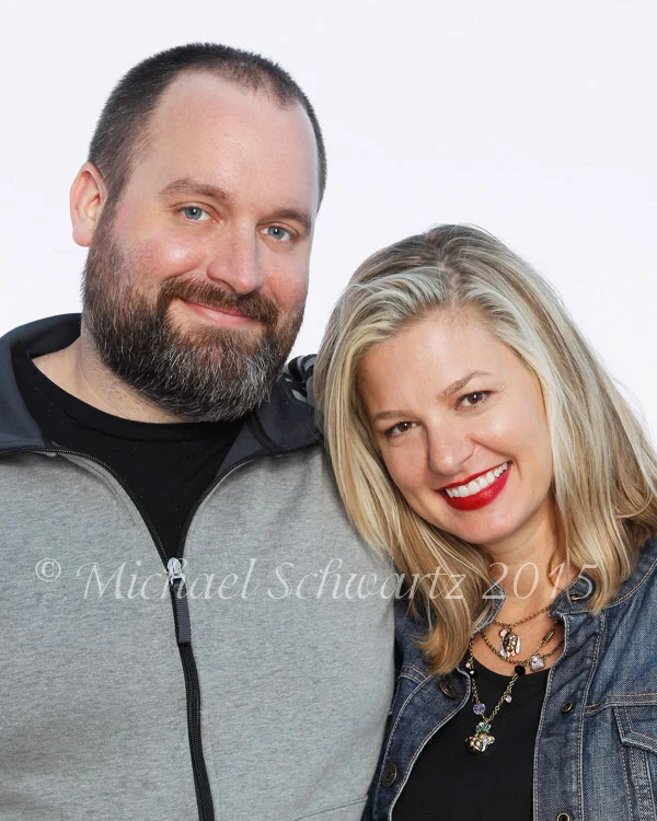 Tom Segura with his wife Christina Pazsitzky