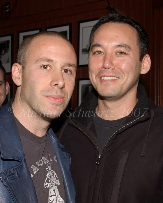 Dov Davidoff (L) and Steve Byrne