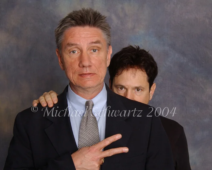 Frazer Smith (L) and the ever so sneaky Steve Altman