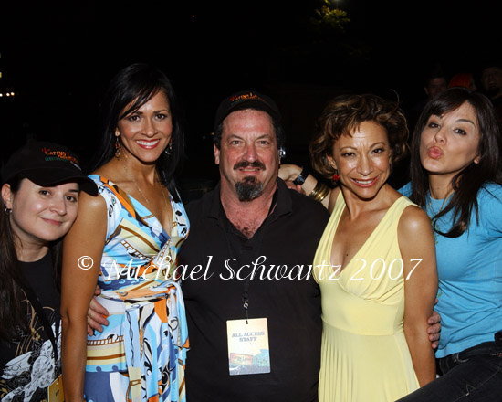 (L-R) Sandra Valls, Shayla Rivera, me, Ludo Vika and Jill-Michele Melean