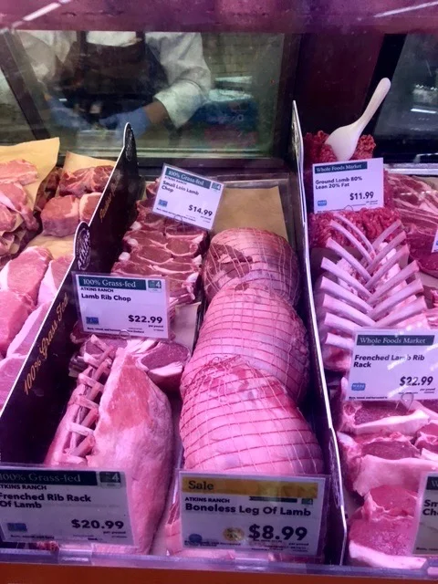 NZ's lamb marketed in Whole Foods, Marin County, California