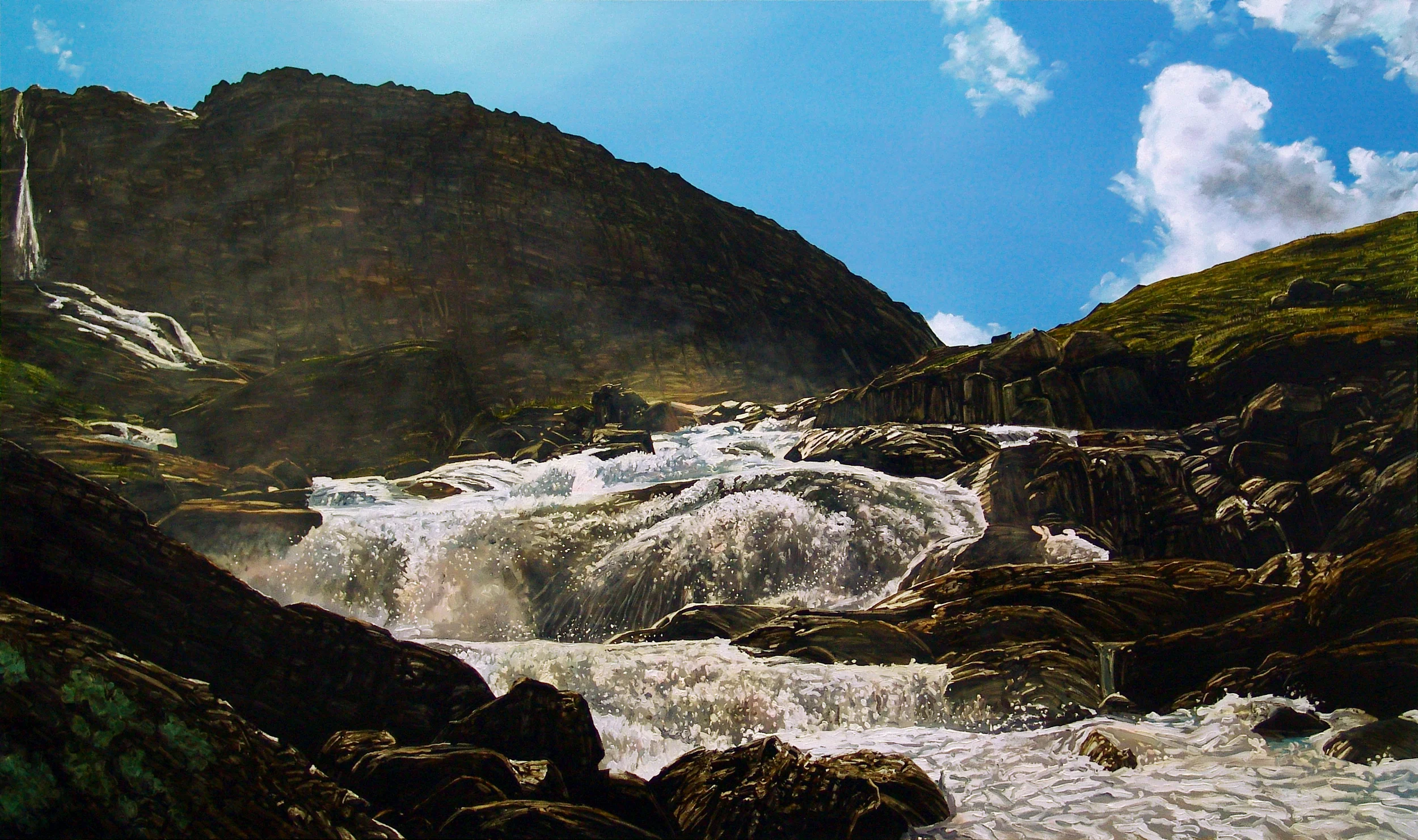 Alpine River, Orderkjorre, Norway