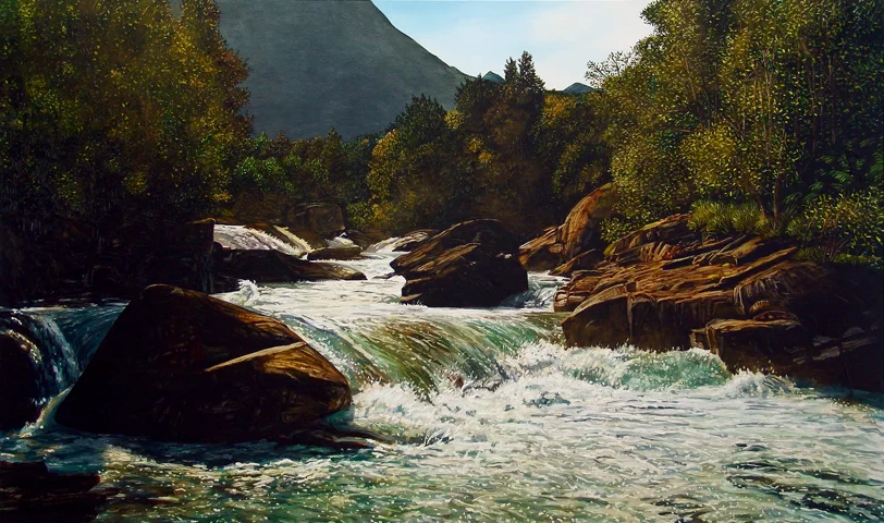 River, Gudbransjuvet, Norway