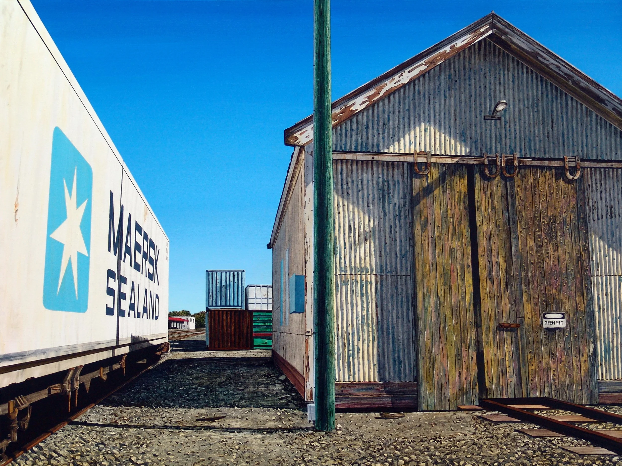 Railyway Yard, Ashburton 