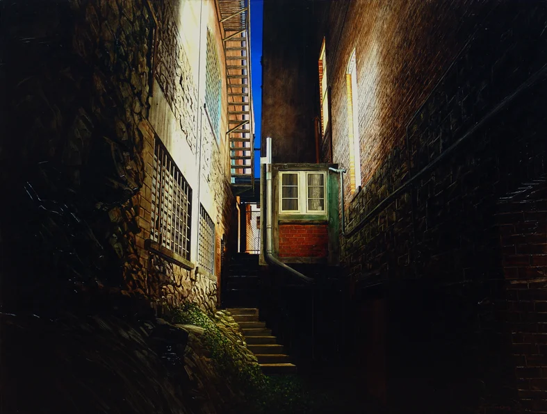 Studio Entrance 20 Dowling St, Dunedin