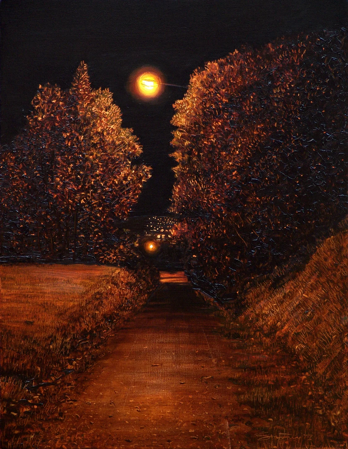 Path Down to Ross Street 