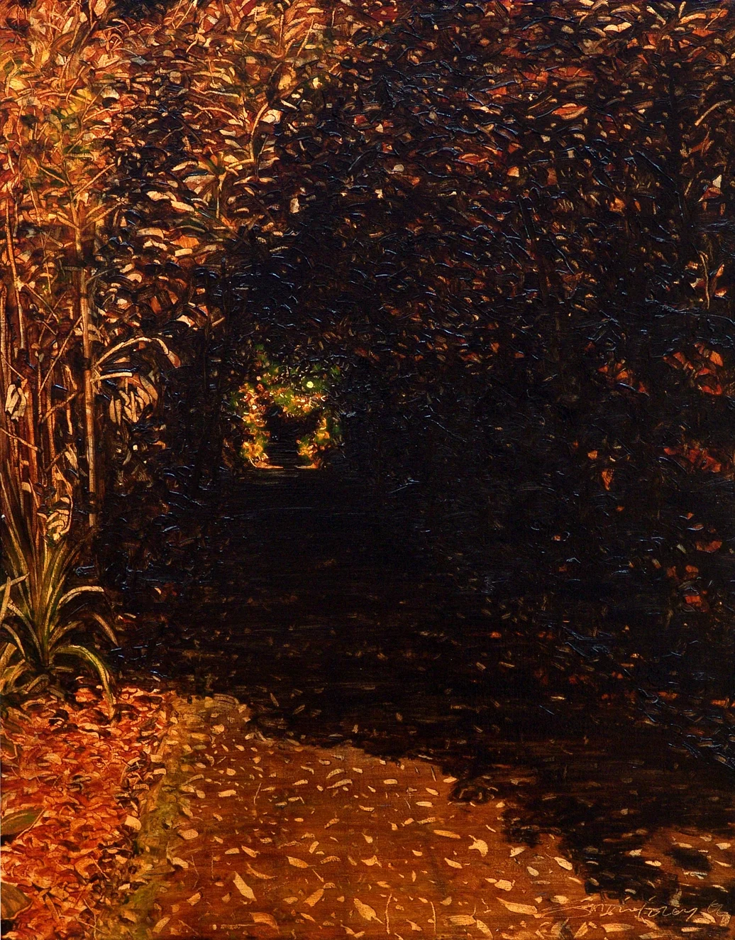 Path up from Queens Drive 